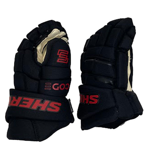 Sherwood Code Encrypt 1 - Gants d'équipe - Devils du New Jersey (noir/rouge)